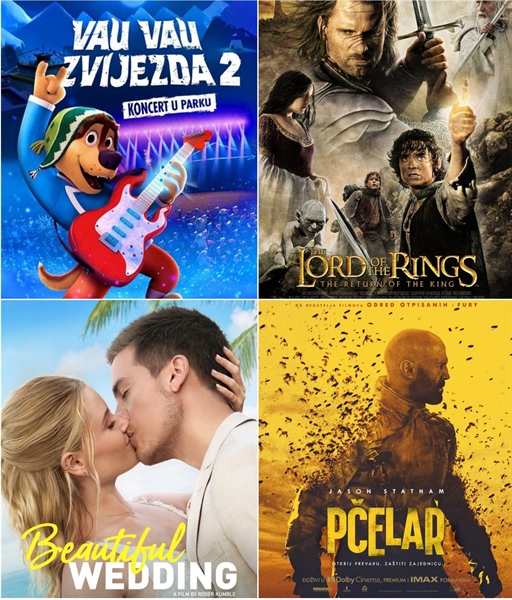 Raspored projekcija